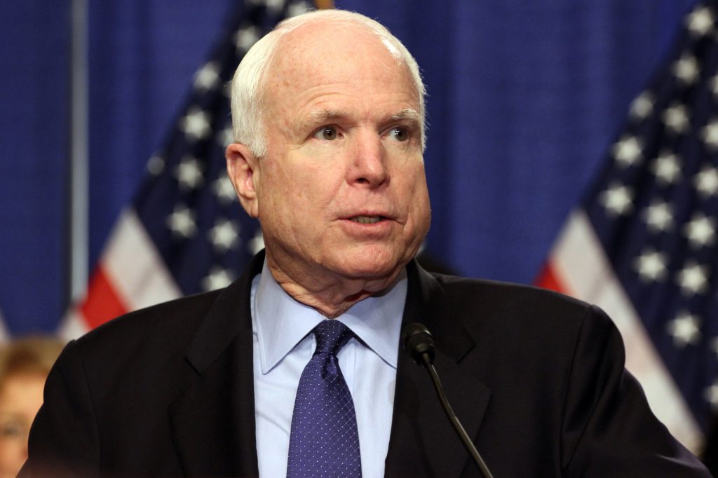 Sen. John McCain, R-Ariz., called the 800-page immigration reform bill proposed by a bipartisan group of senators a "fair, comprehensive and practical solution" to a difficult problem.